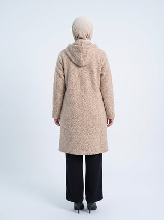 Buklet Hırka - Kar Yağdı Vizon - Butik Çadırı büyük beden buklet hırka