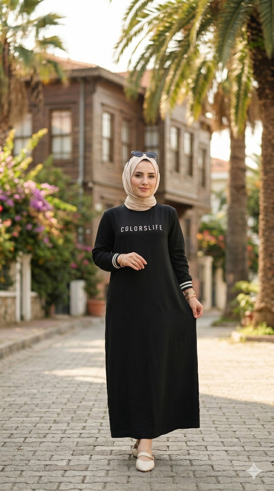Spor Elbise - Siyah